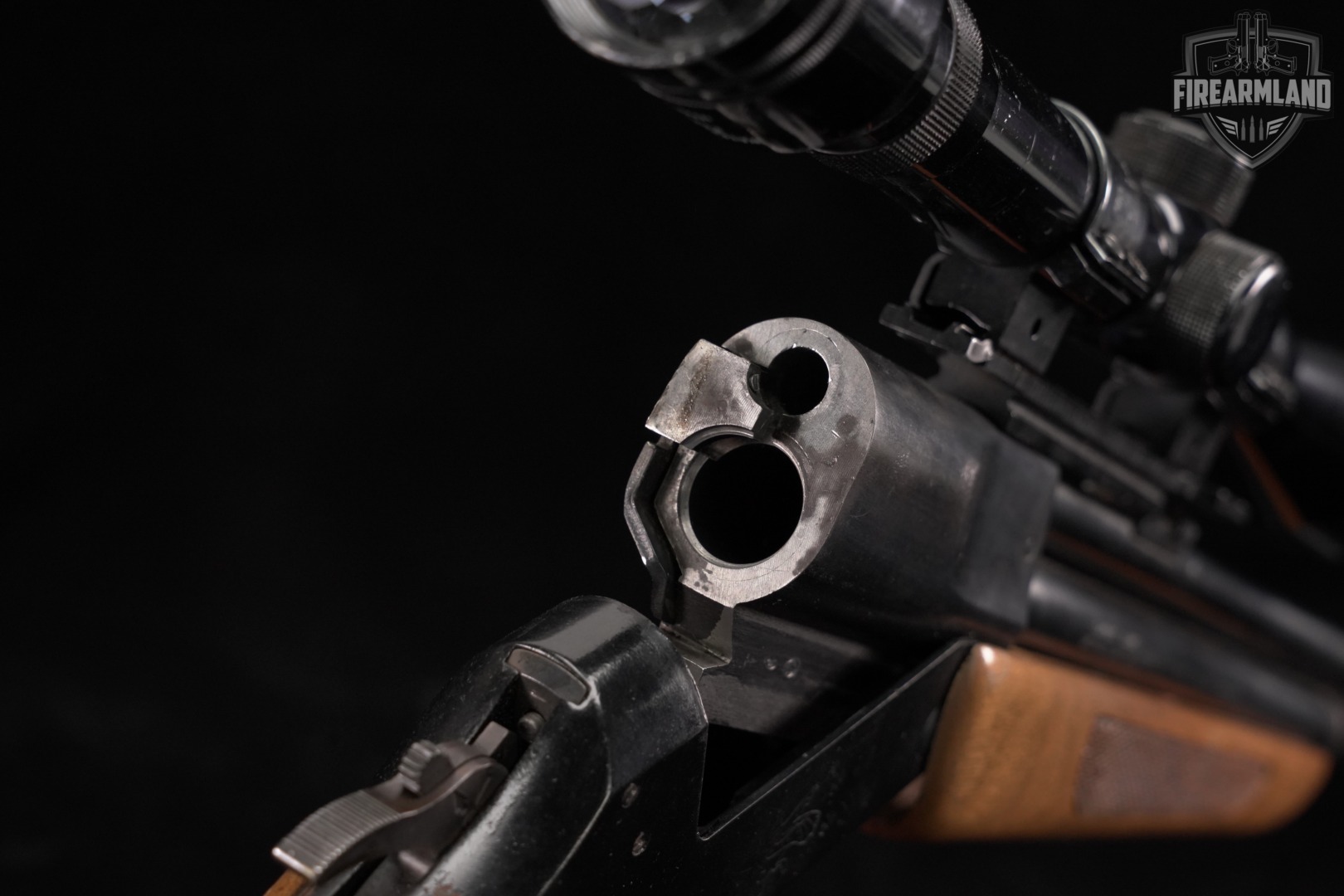 Savage Arms Model 24V 222 Rem / 20 Ga Blued & Walnut M24 24-V +TASCO SCOPE-img-17