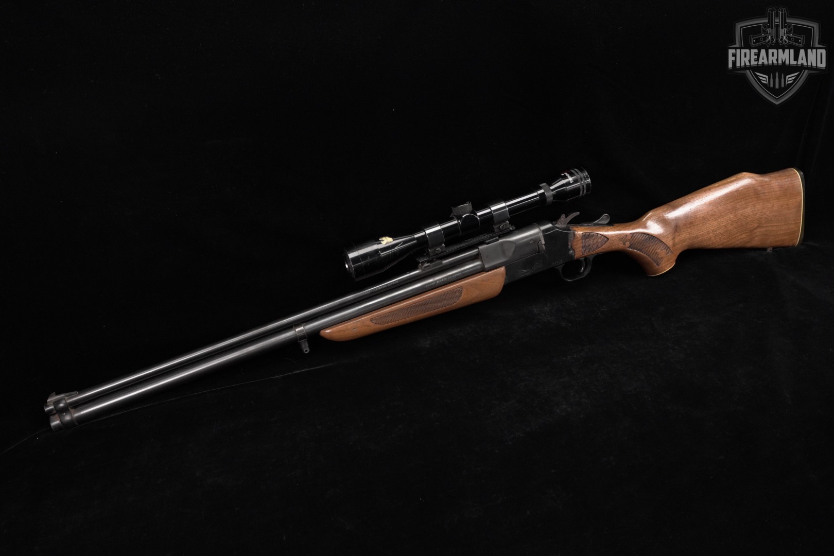 Savage Arms Model 24V 222 Rem / 20 Ga Blued & Walnut M24 24-V +TASCO SCOPE-img-2