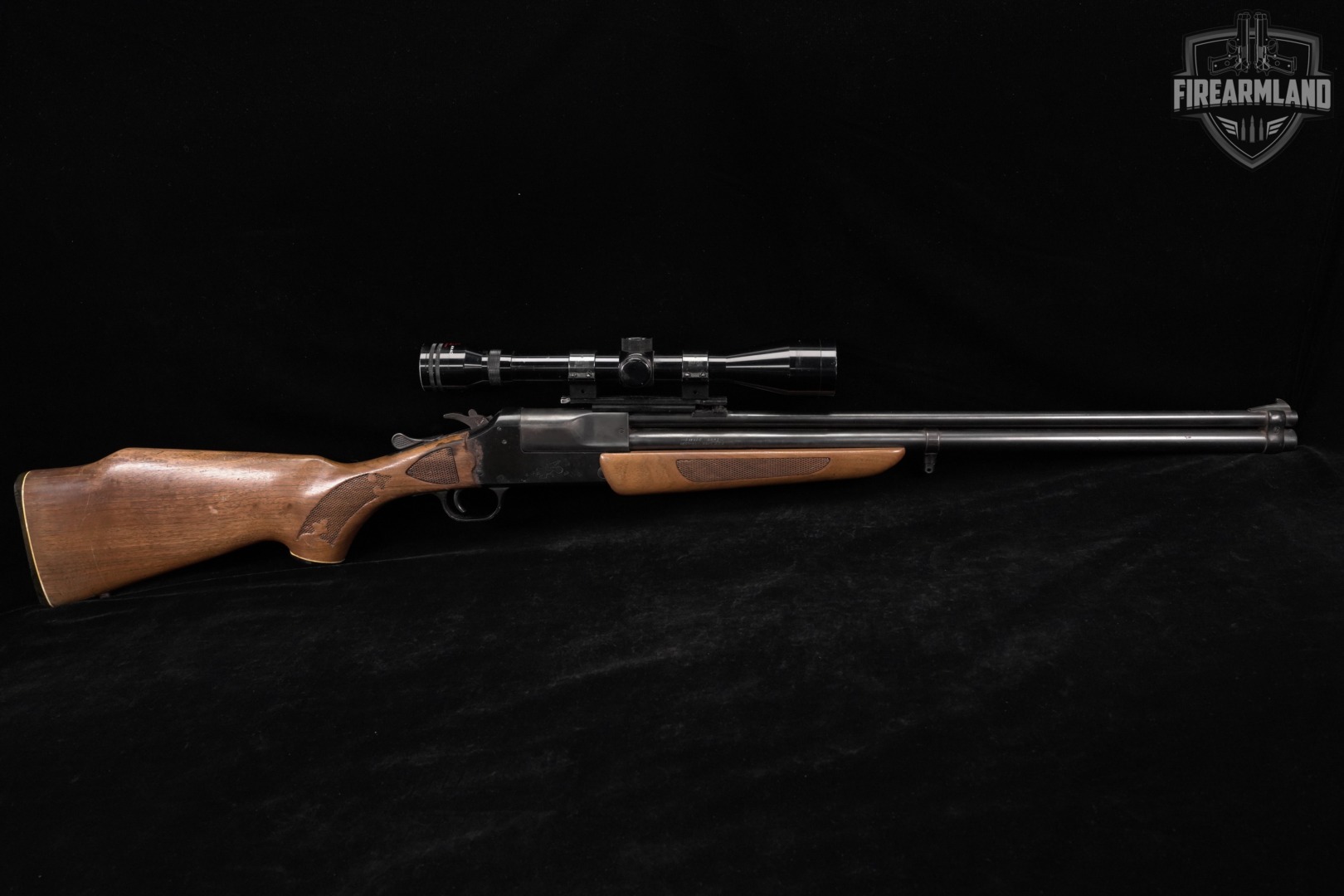 Savage Arms Model 24V 222 Rem / 20 Ga Blued & Walnut M24 24-V +TASCO SCOPE-img-3