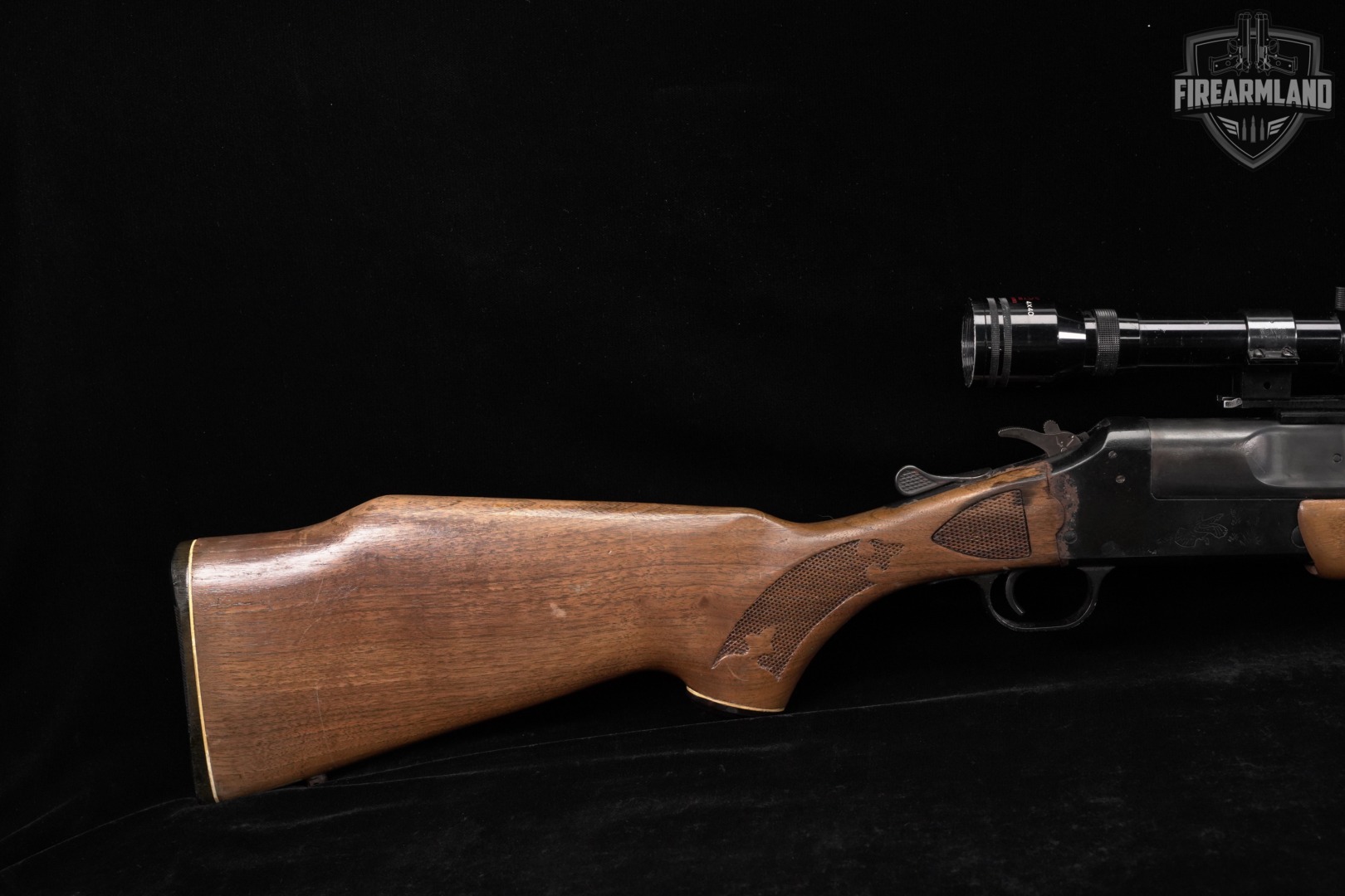 Savage Arms Model 24V 222 Rem / 20 Ga Blued & Walnut M24 24-V +TASCO SCOPE-img-4