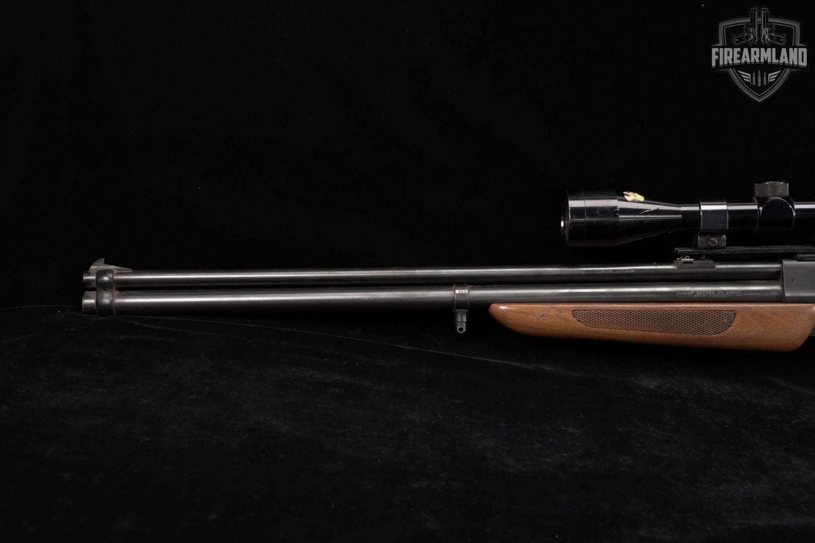 Savage Arms Model 24V 222 Rem / 20 Ga Blued & Walnut M24 24-V +TASCO SCOPE-img-7