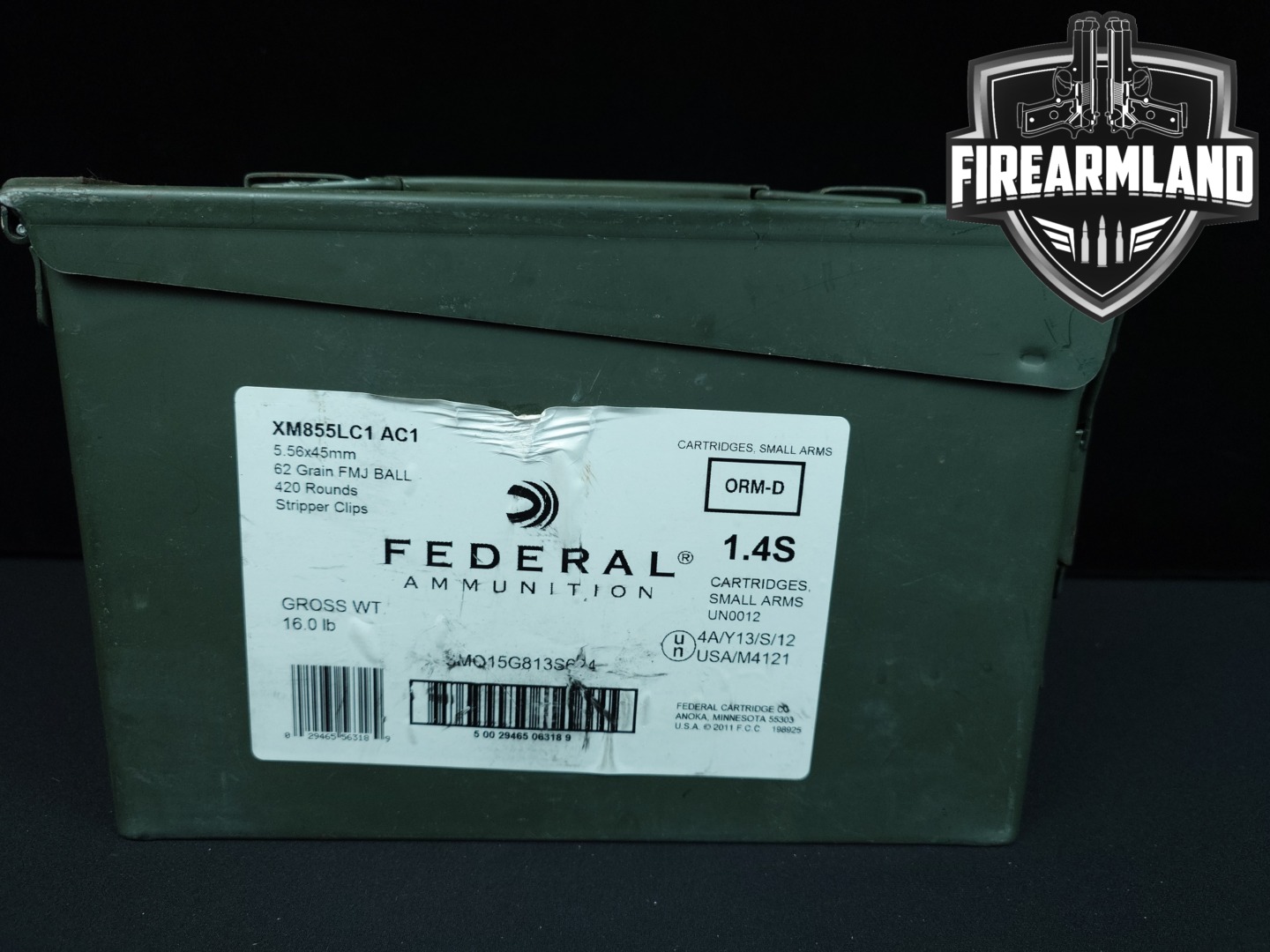 Federal 5.56x45mm 5.56mm NATO in New - Old Stock Condition Thumbnail