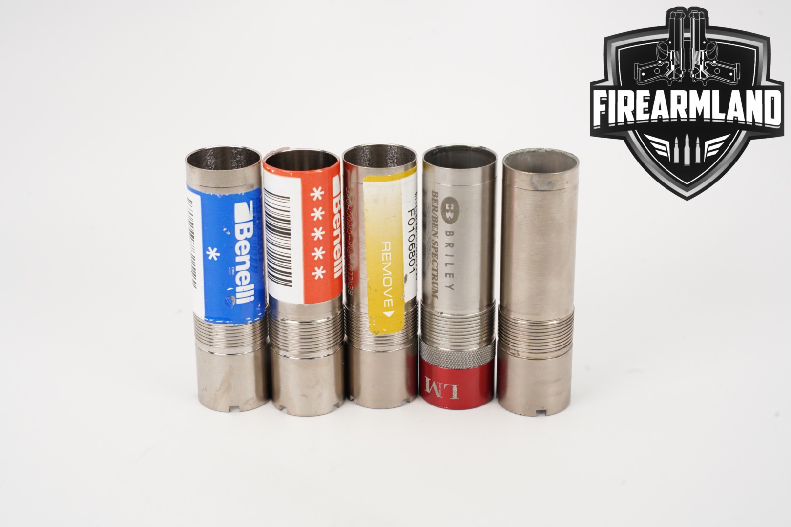 FIVE 5 Assorted Crio Chokes 12 Gauge Shotgun Choke Benelli-img-0