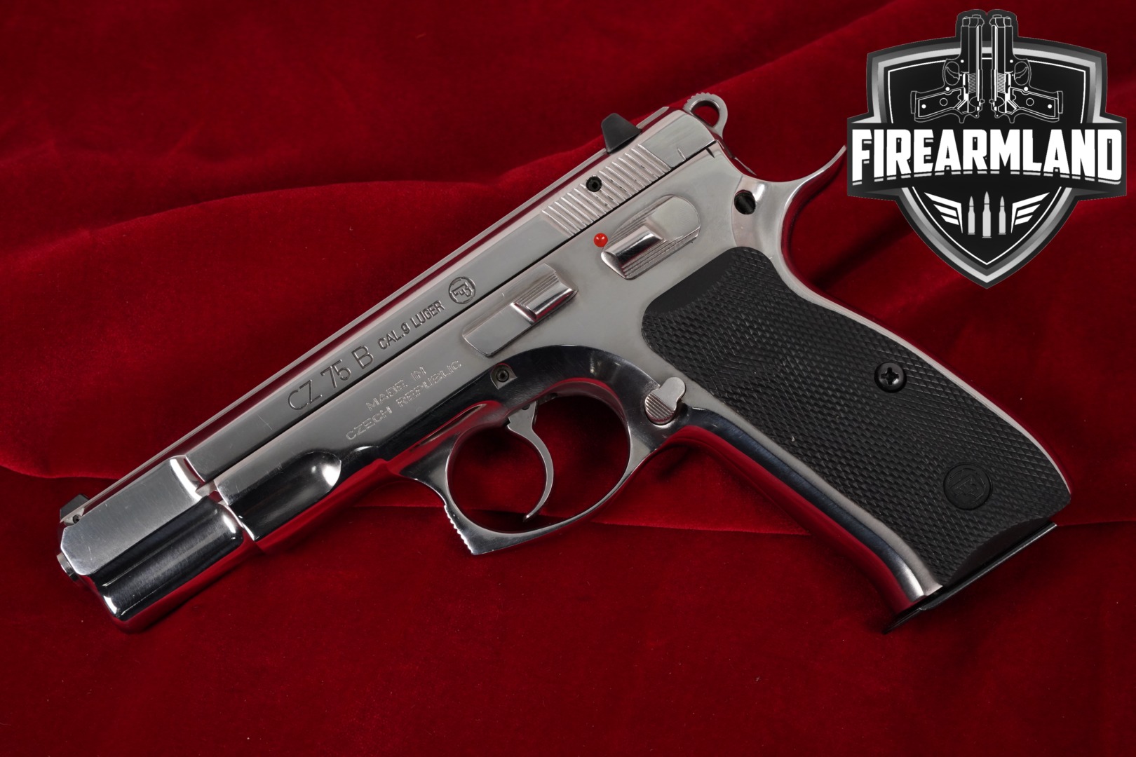 CZ 75 B 9mm 4.6" Stainless 75B CZ75B CZ75-img-0