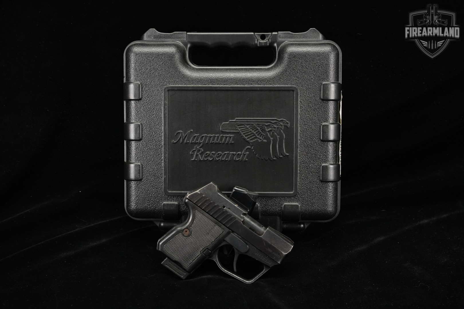 DEAGLE Magnum Research Micro Desert Eagle 380 ACP PORT +2 MAGS & ORIG BOX-img-2