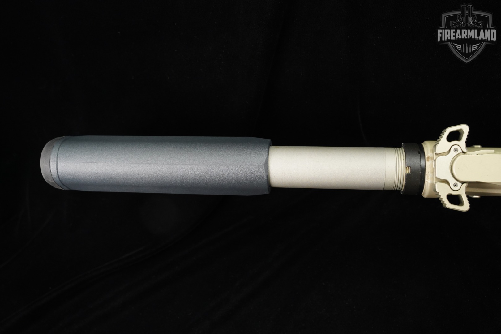 Q Sugar Weasel 5.56 NATO AR-15 AR15 16" Two-Tone Tan & Gray +2 MAGS-img-10