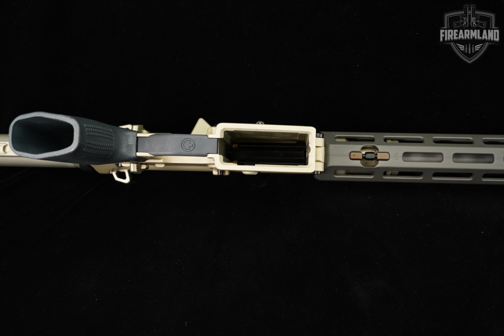 Q Sugar Weasel 5.56 NATO AR-15 AR15 16" Two-Tone Tan & Gray +2 MAGS-img-14