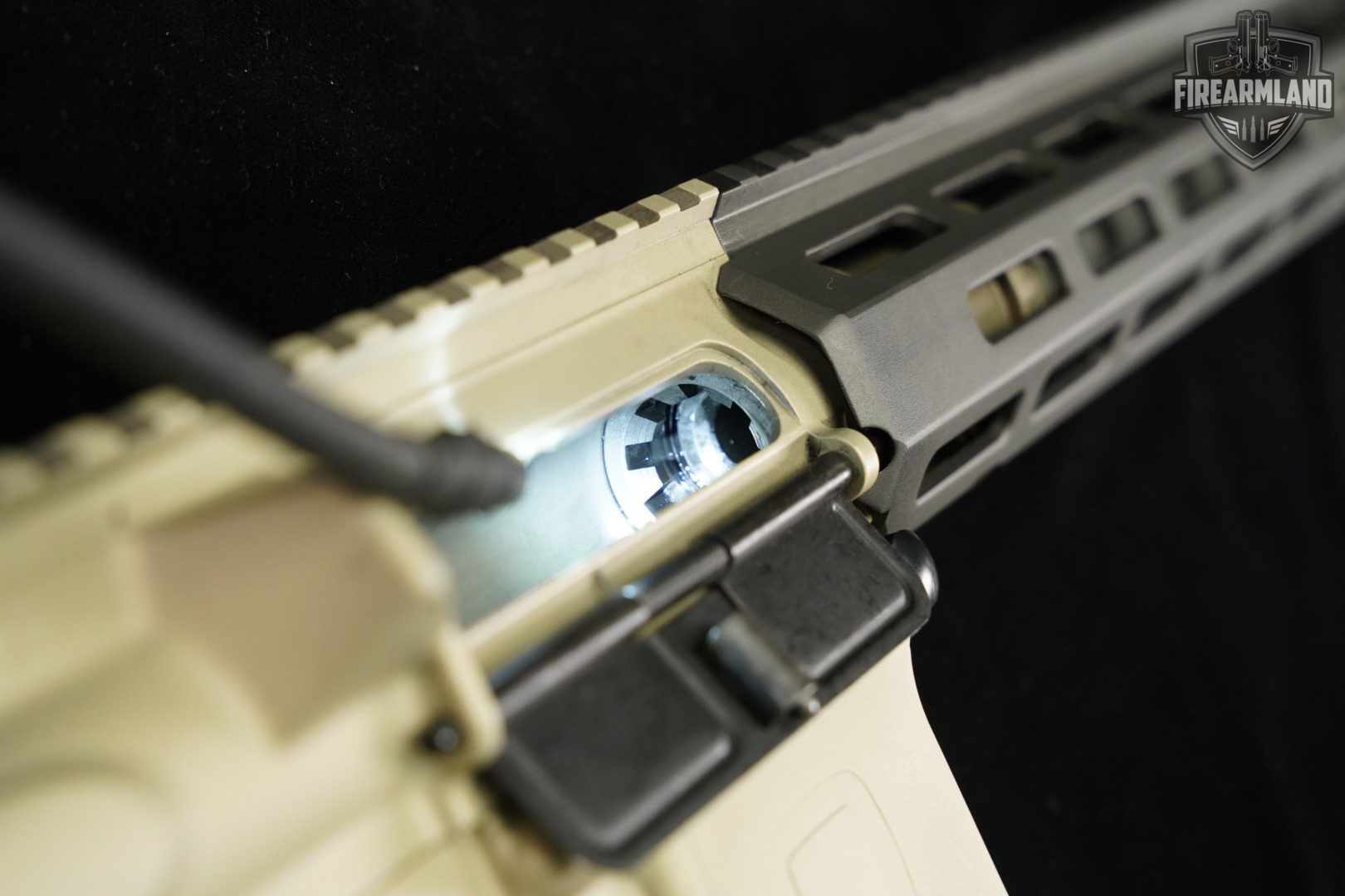 Q Sugar Weasel 5.56 NATO AR-15 AR15 16" Two-Tone Tan & Gray +2 MAGS-img-20