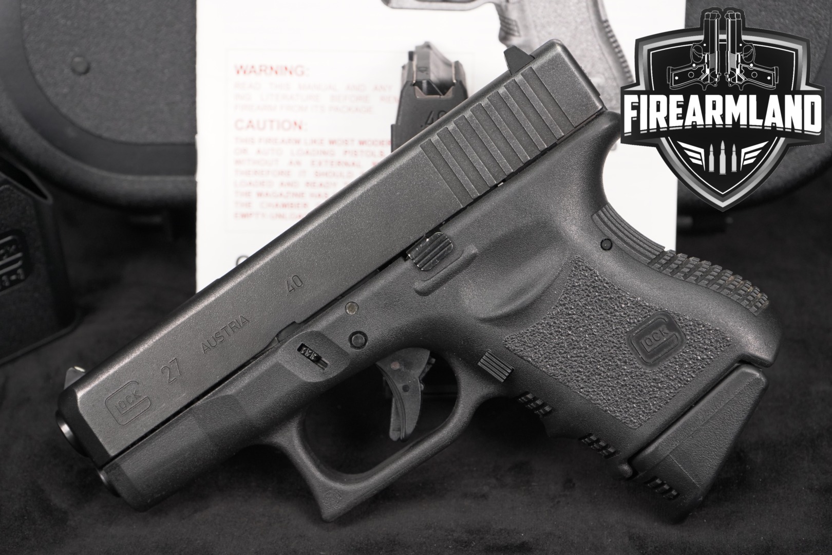 Glock G27 Gen3 .40 S&W Black in Excellent Condition Thumbnail