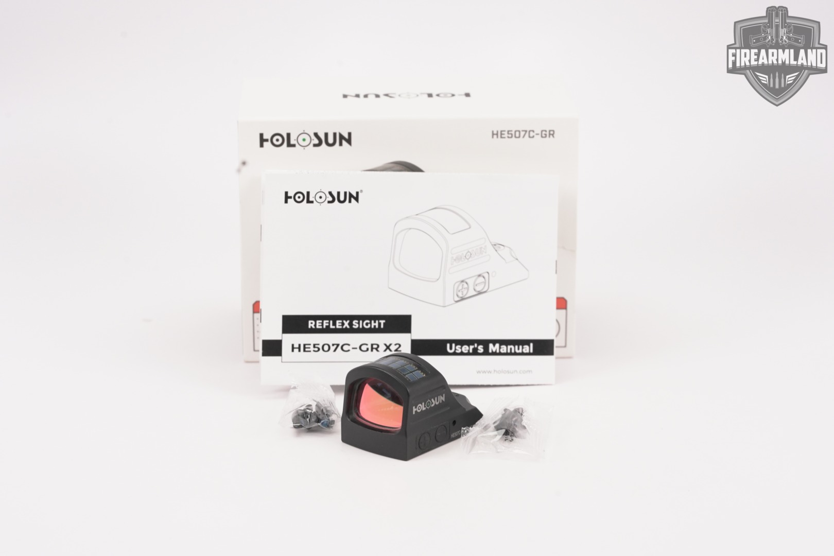 Holosun HE507C-X2 GR Green 2 MOA Dot & 32 Circle Red Sight HE 507C 507 C-img-2