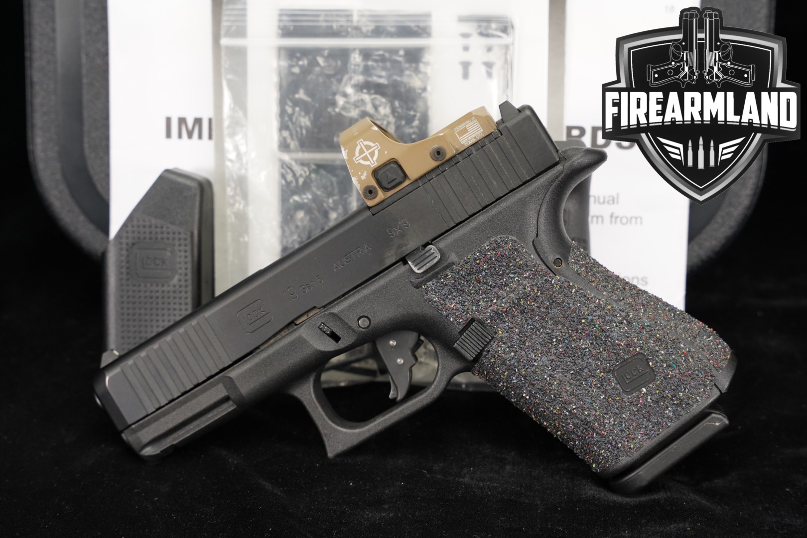 Glock G19 Gen5 MOS 9mm Luger Black in Very Good Condition Thumbnail