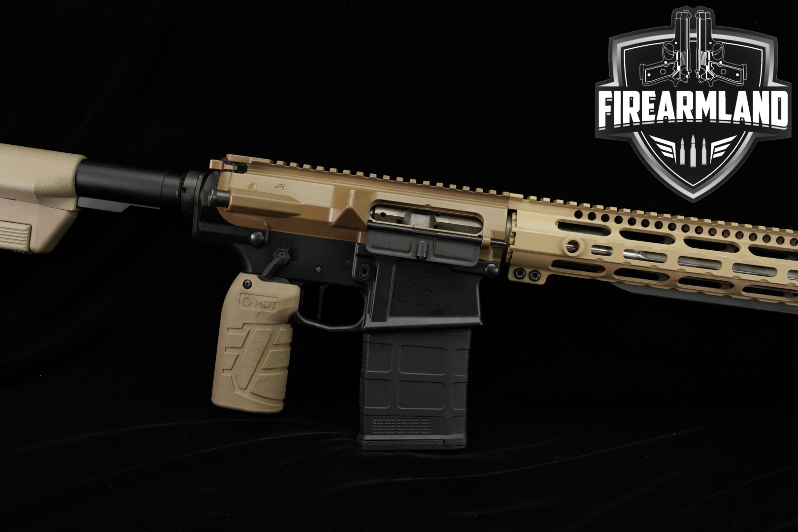 Aero Precision Model M5 308 Winchester AR-10 AR10 16" WILSON COMBAT BARREL-img-0