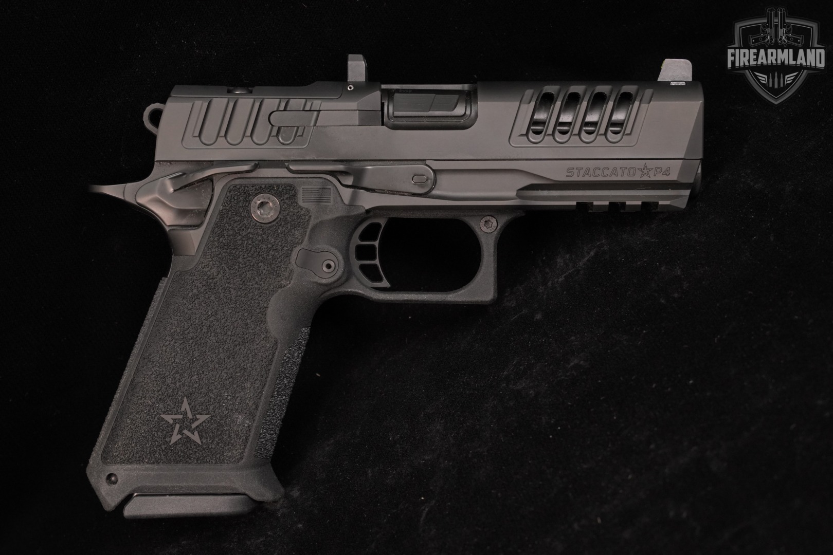 Staccato HD P4 9mm Optics-Ready STI 1911 2011 +4 MAGS & ORIG CASE-img-4