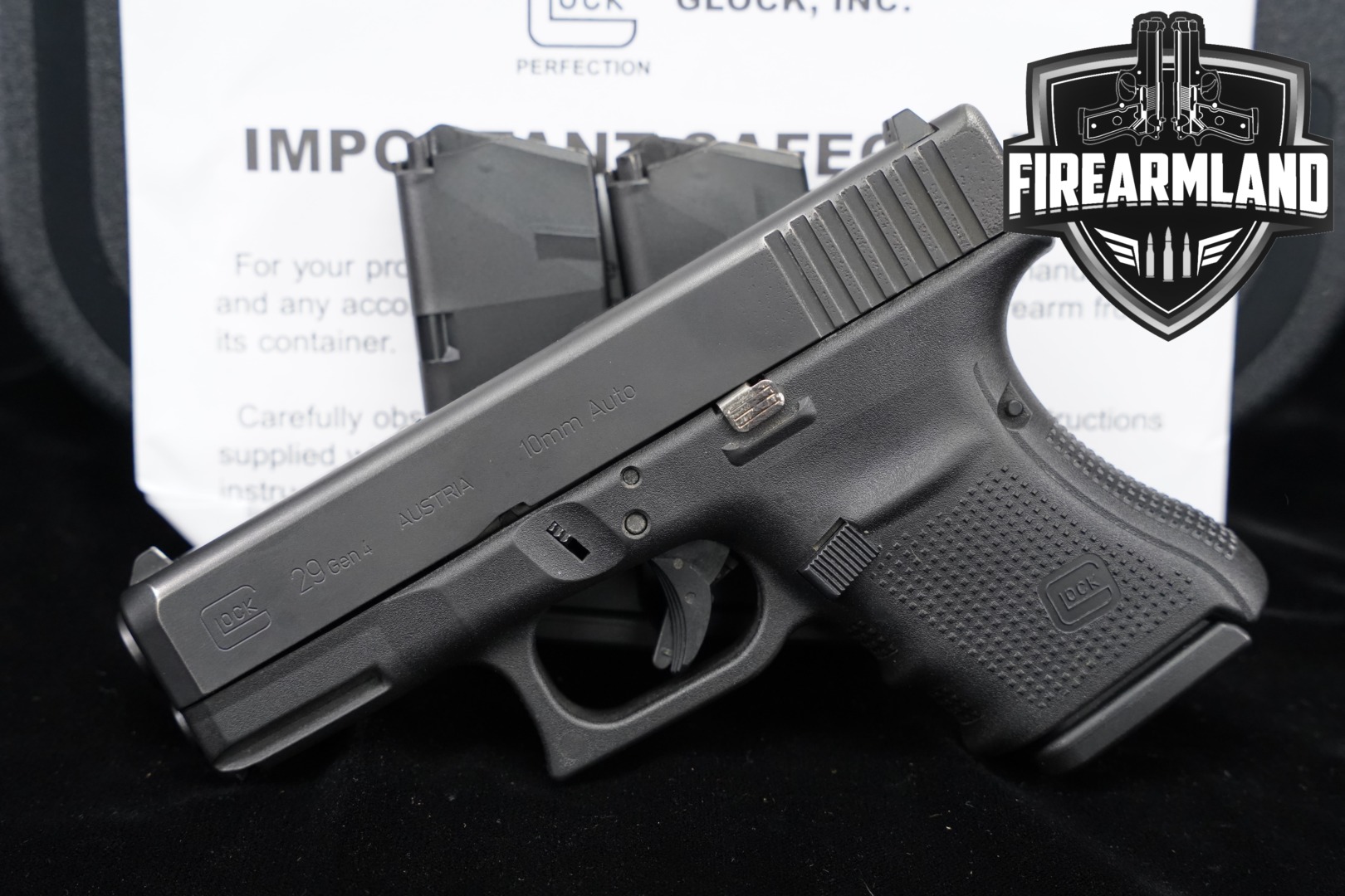 Glock G29 Gen4 10mm Black in Good Condition Thumbnail