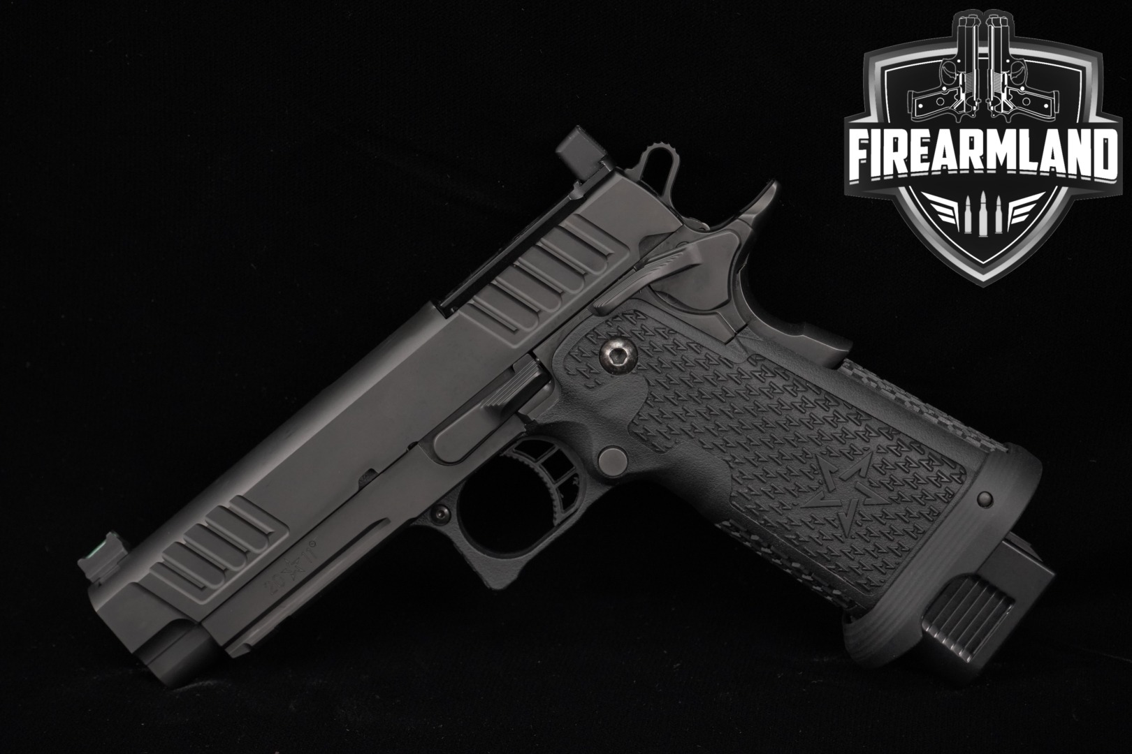 Staccato (STI) P 2011 Optic Ready DPO 9mm Luger Black in Very Good Condition Thumbnail
