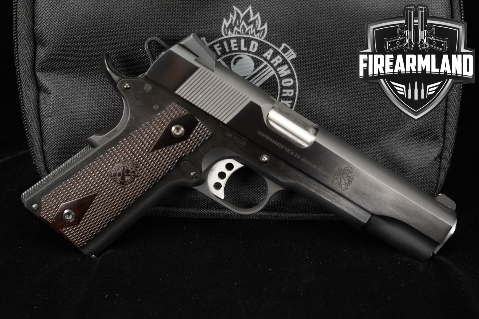 Springfield Armory 1911 Garrison 9mm Luger Blued in Good Condition Thumbnail