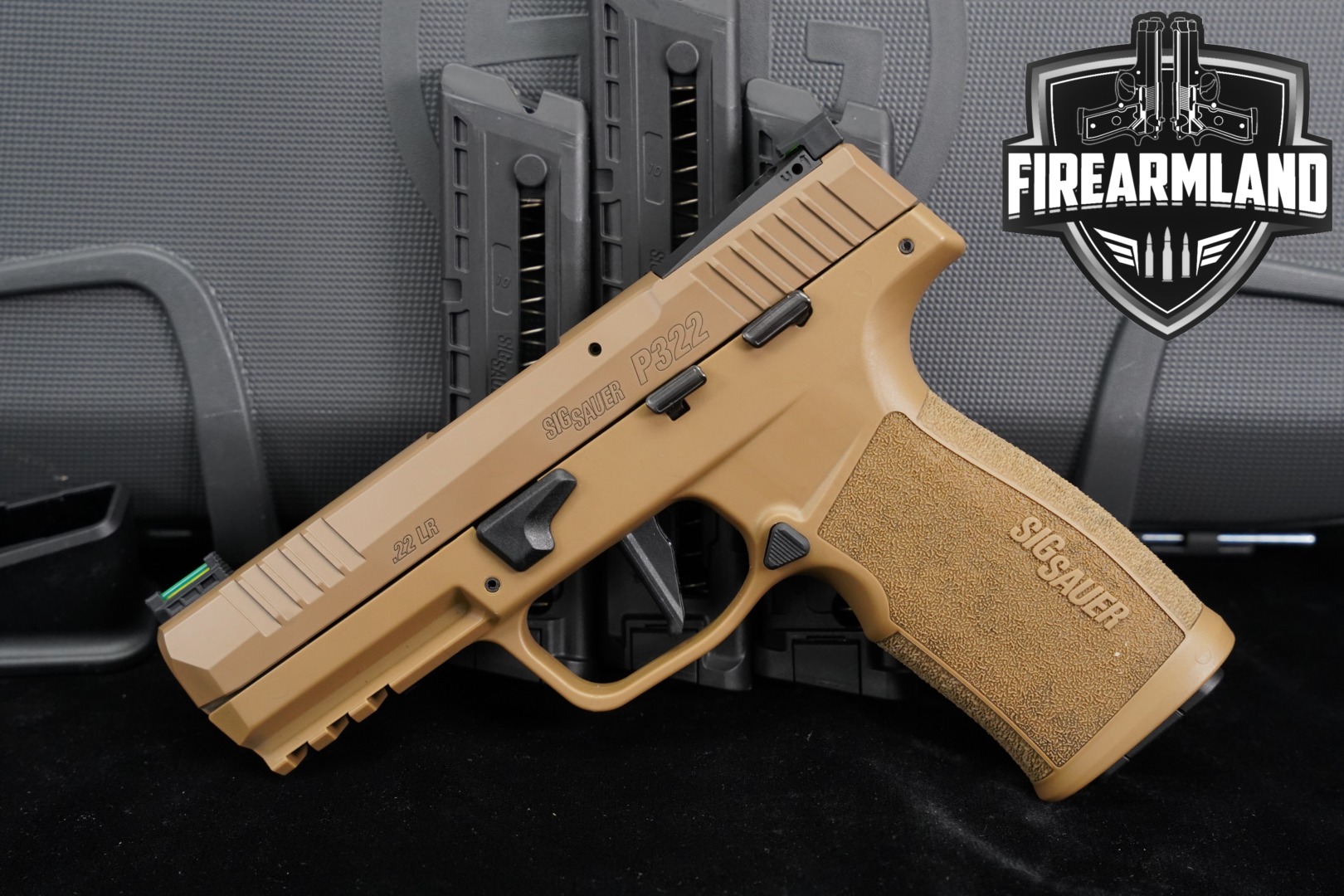 Sig Sauer P322 .22 LR FDE in Very Good Condition Thumbnail