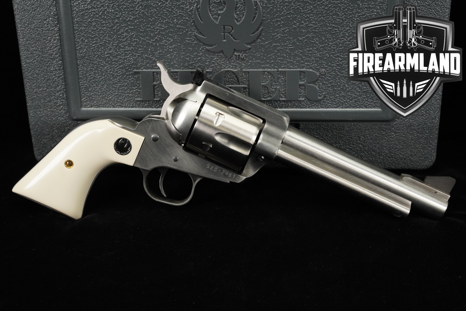 Ruger New Model Blackhawk Flattop CONVERTIBLE 45 Colt & ACP +ORIG CASE-img-0