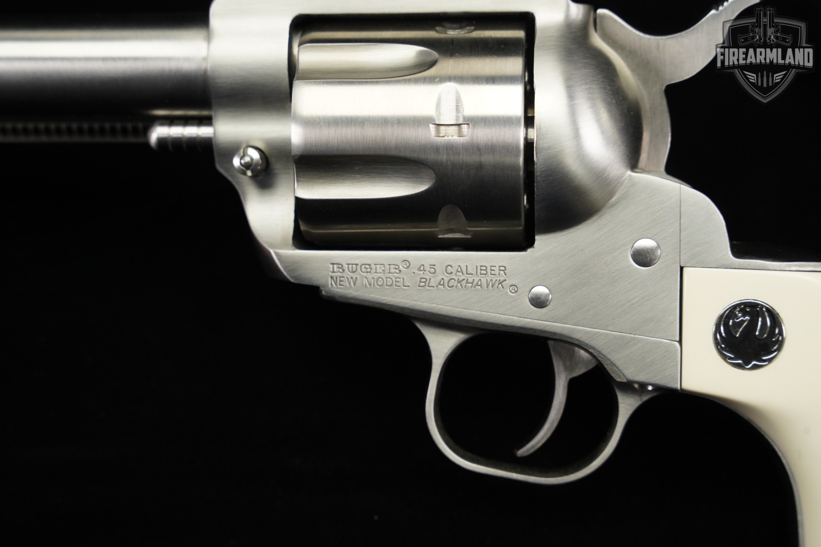 Ruger New Model Blackhawk Flattop CONVERTIBLE 45 Colt & ACP +ORIG CASE-img-13