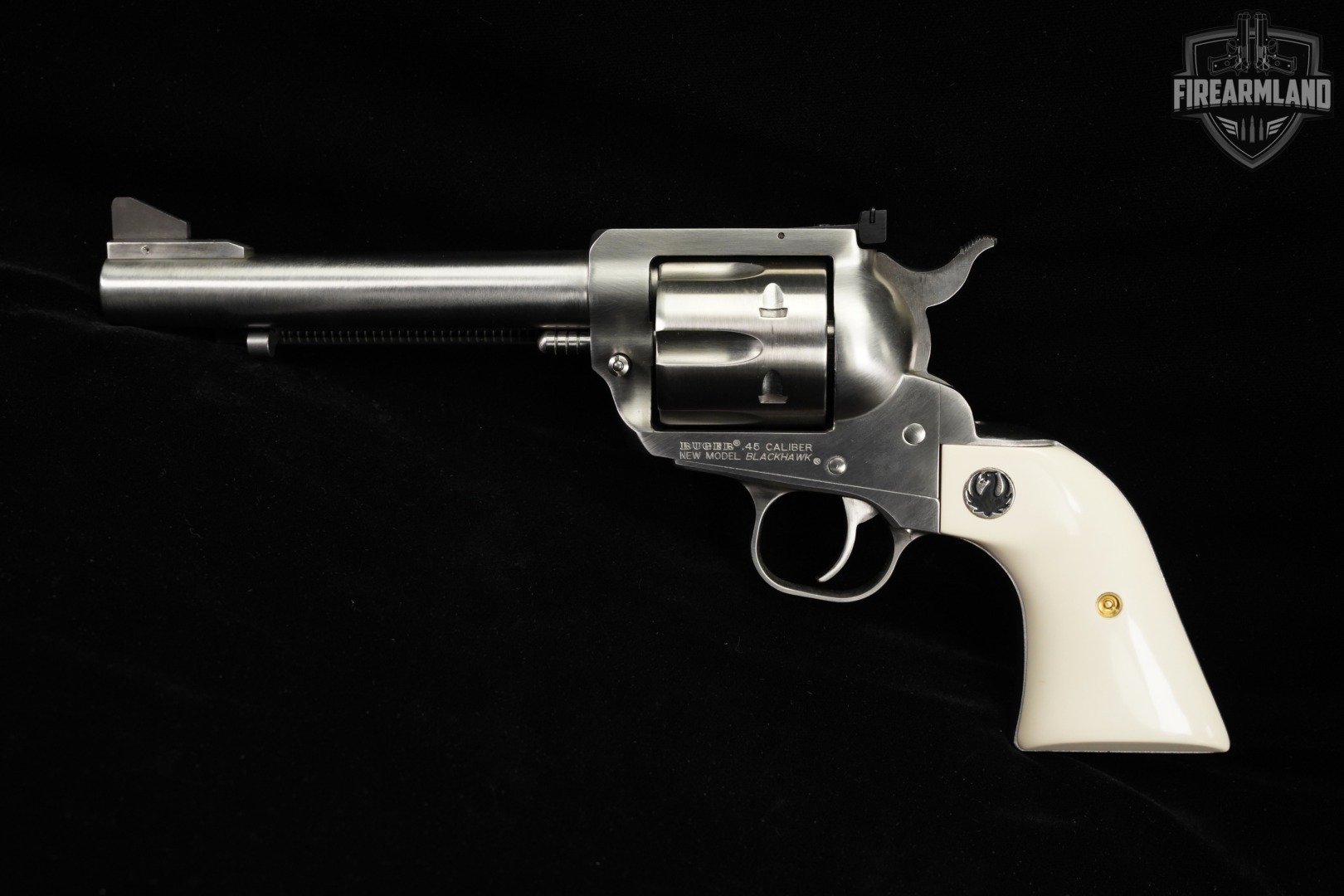 Ruger New Model Blackhawk Flattop CONVERTIBLE 45 Colt & ACP +ORIG CASE-img-5