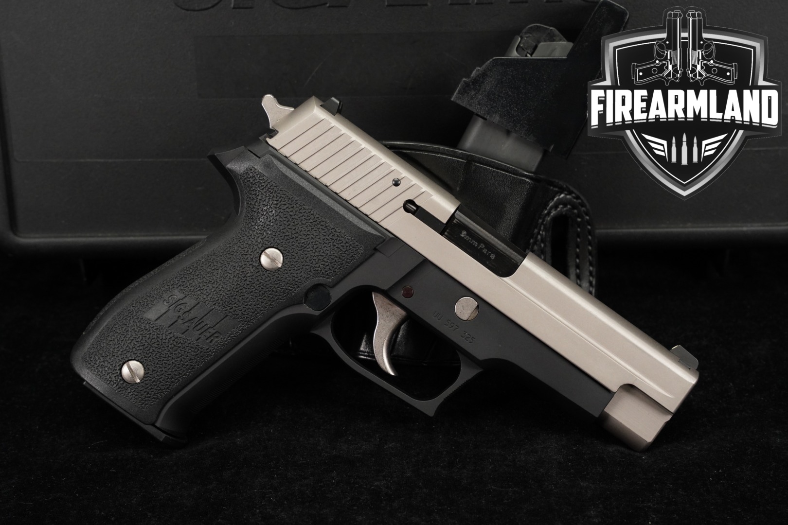 Sig Sauer P226 Two-Tone 9mm Luger Two-Tone Stainless in Very Good Condition Thumbnail
