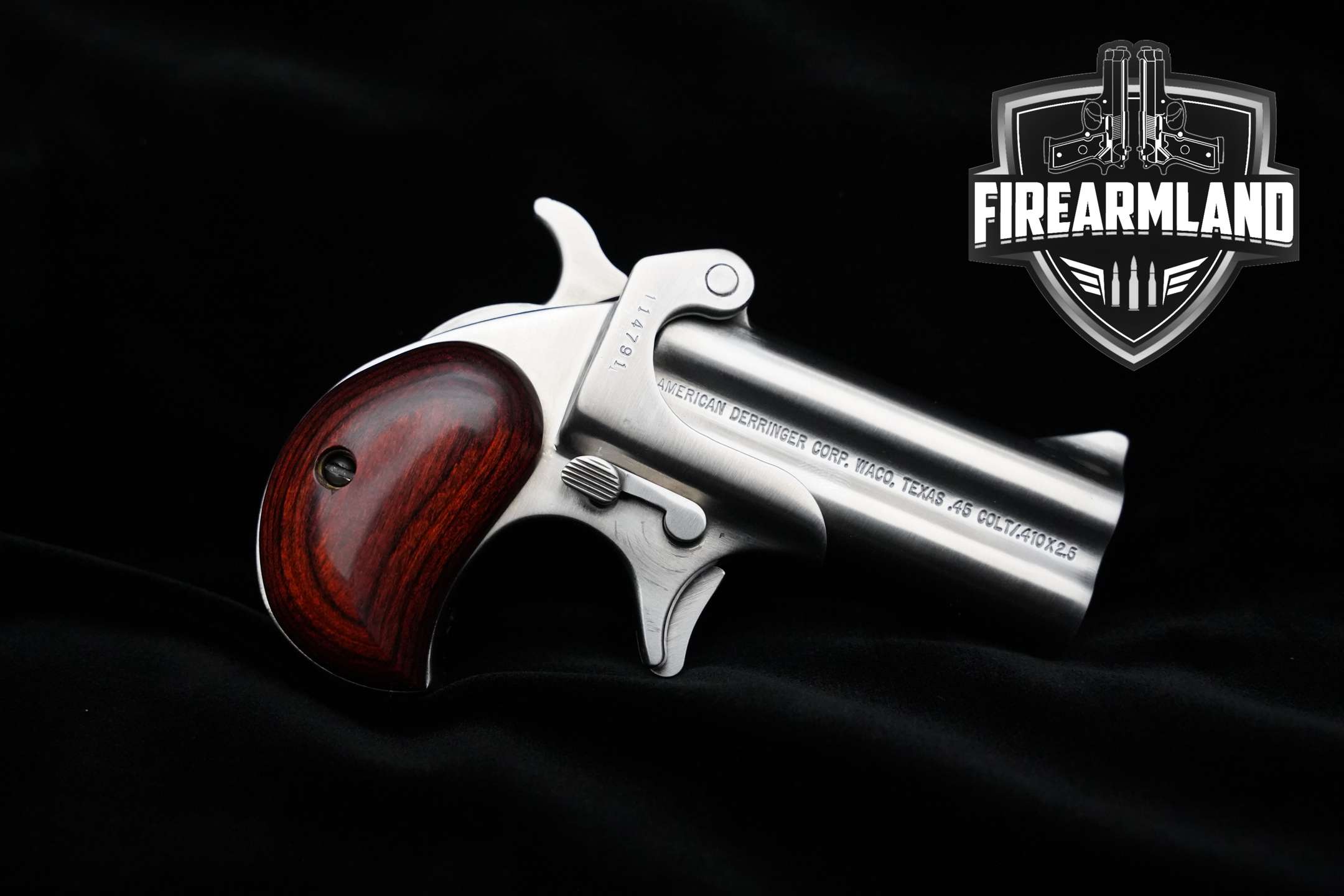 American Derringer M-1 .45 LC/.410 Stainless Steel in Excellent Condition Thumbnail