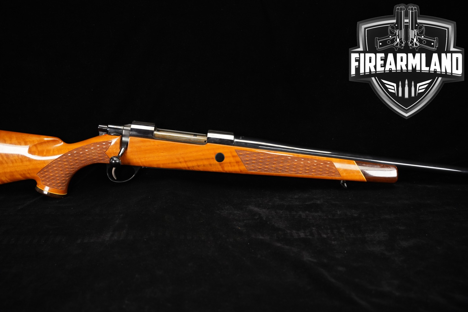 Sako L61R Finnbear Deluxe 375 H&H Magnum 24" Blued & Walnut L61-R-img-0