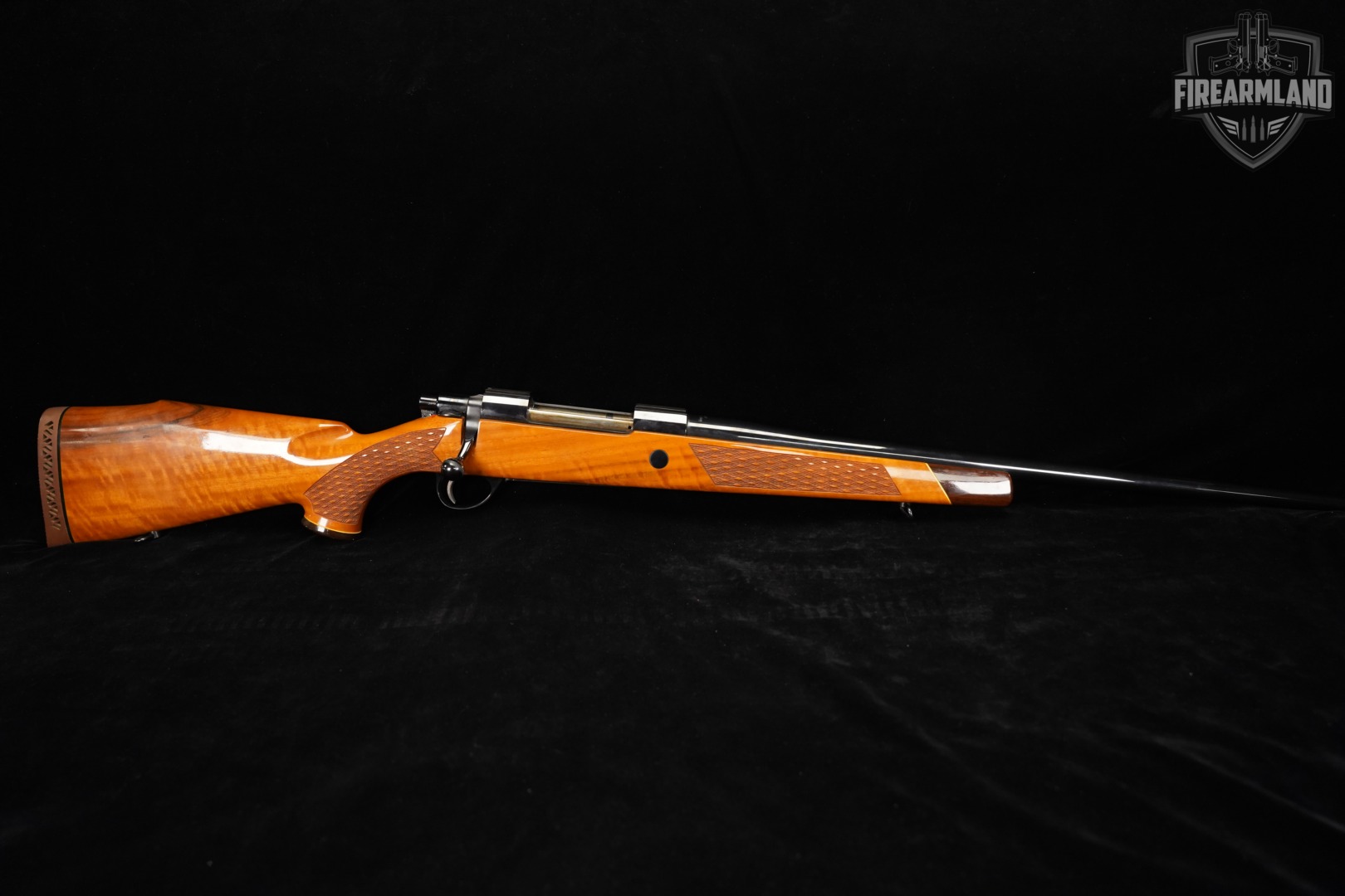 Sako L61R Finnbear Deluxe 375 H&H Magnum 24" Blued & Walnut L61-R-img-3