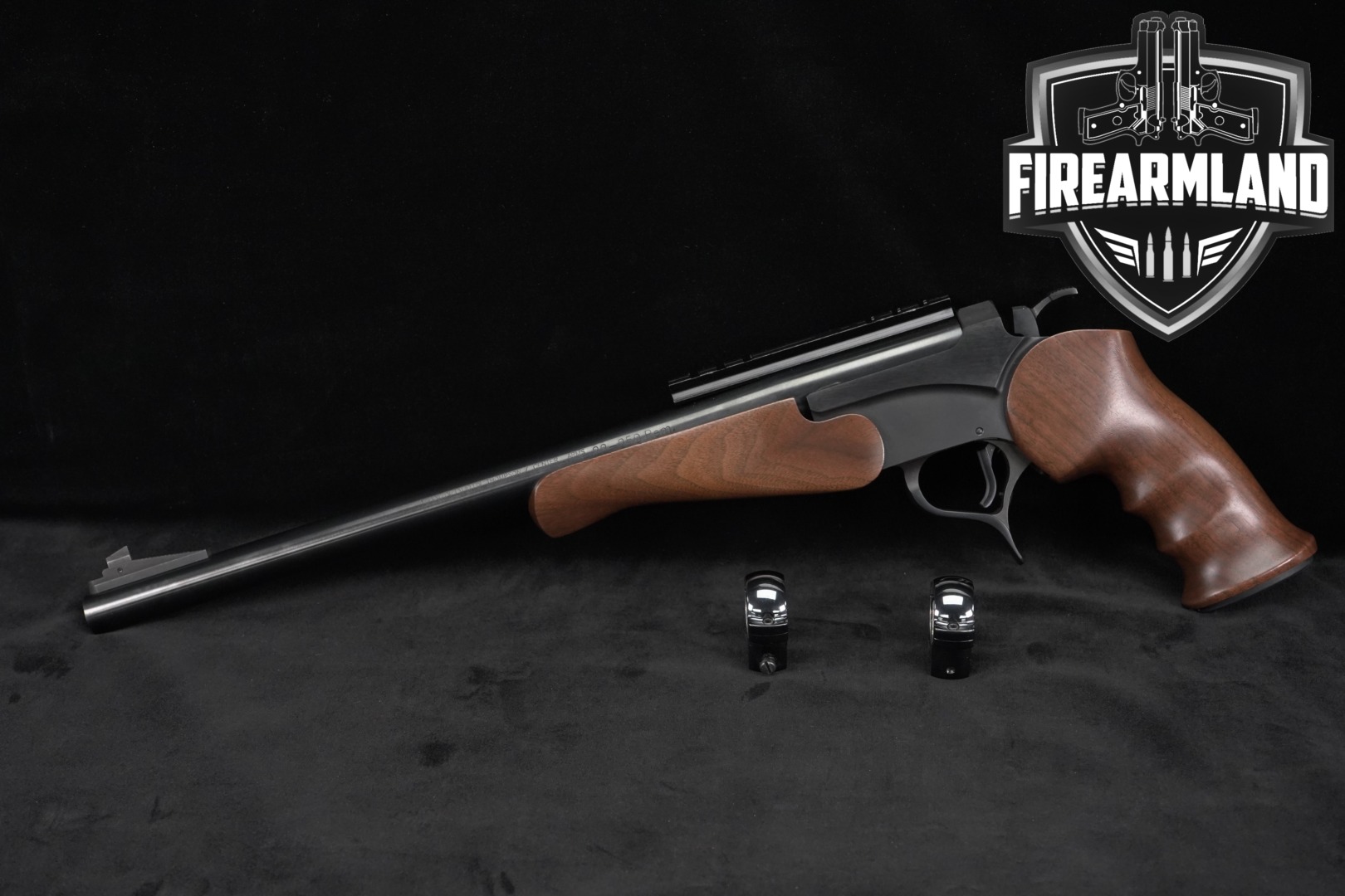 Thompson Center (TC, T/C, TCA) Encore .22-250 Rem. Blued & Walnut in Good Condition Thumbnail