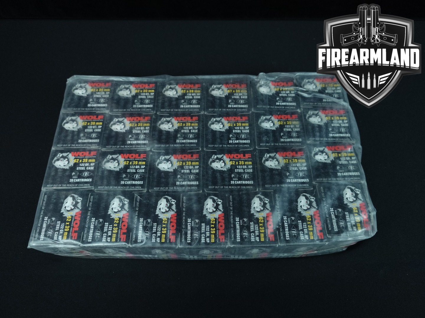 Wolf 7.62x39mm 7.62x39 in New - Old Stock Condition Thumbnail