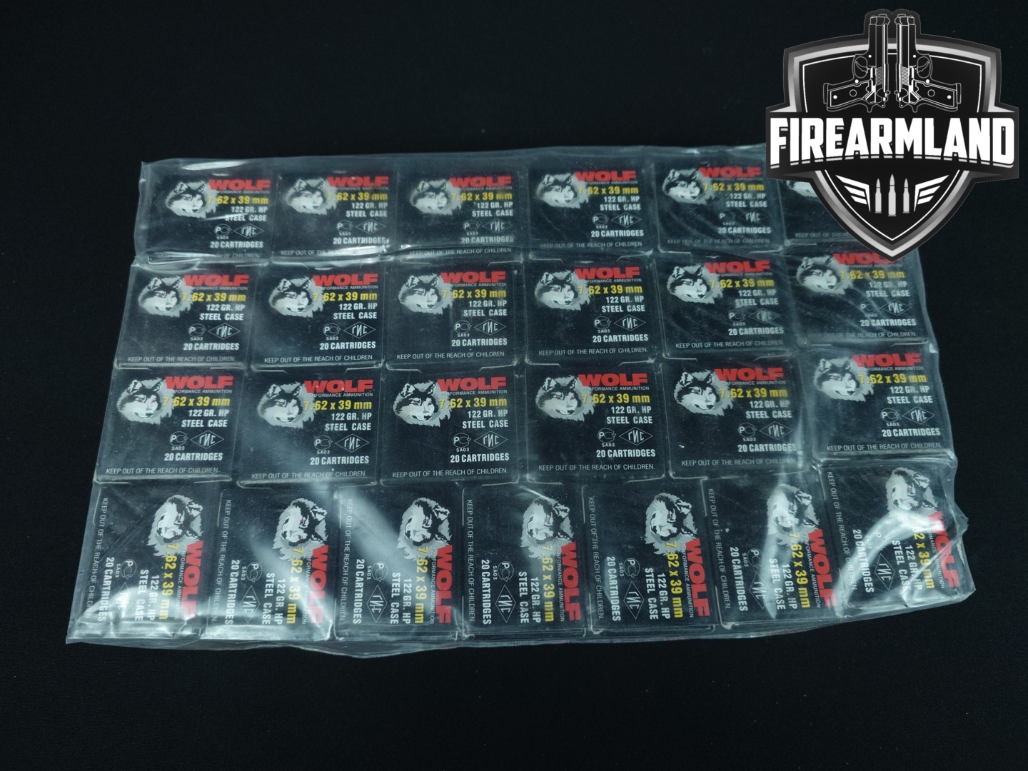 Wolf 7.62x39mm 7.62x39 in New - Old Stock Condition Thumbnail