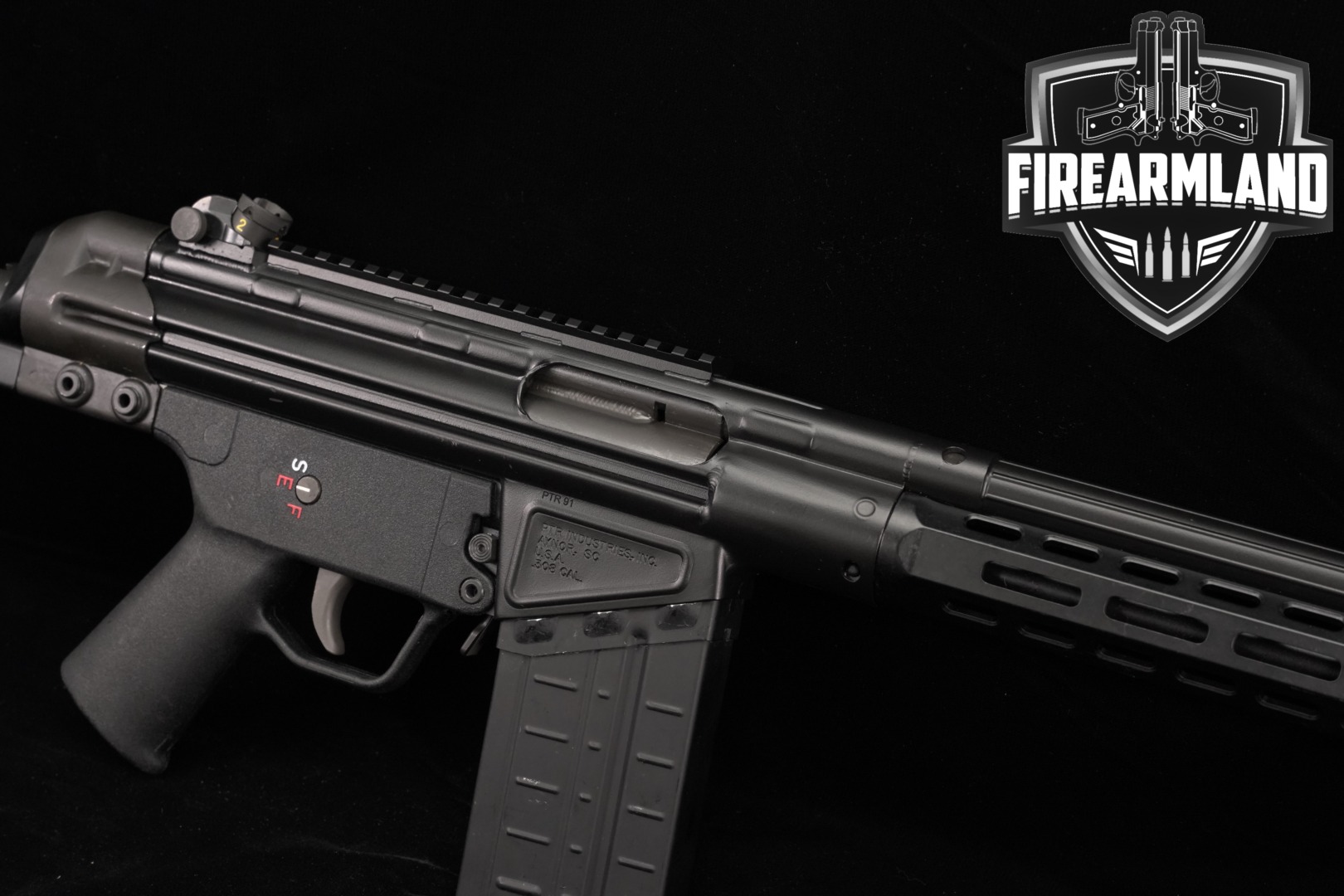 PTR Industries PTR 91 A3SK .308 Win. Black in Very Good Condition Thumbnail