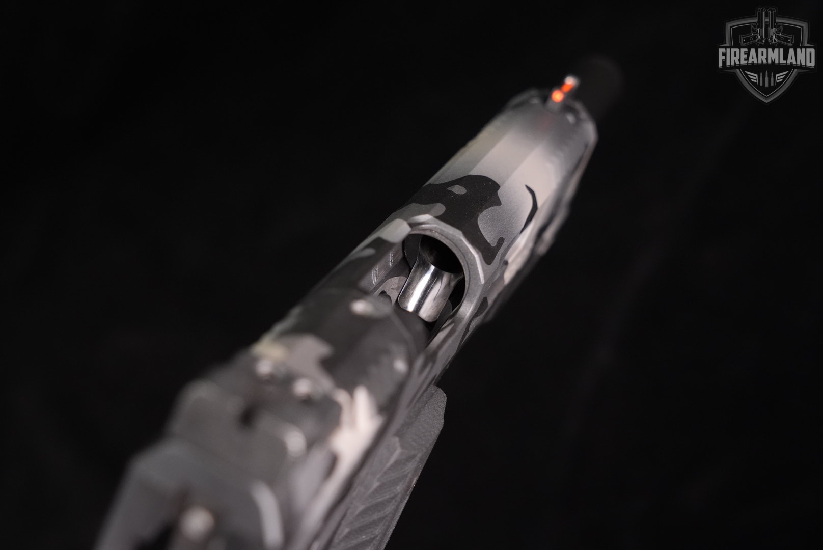 LIKE-NEW NIGHTHAWK Custom Agent 2 IOS 10mm 1911 Grey/Black Camo +TWO MAGS-img-14
