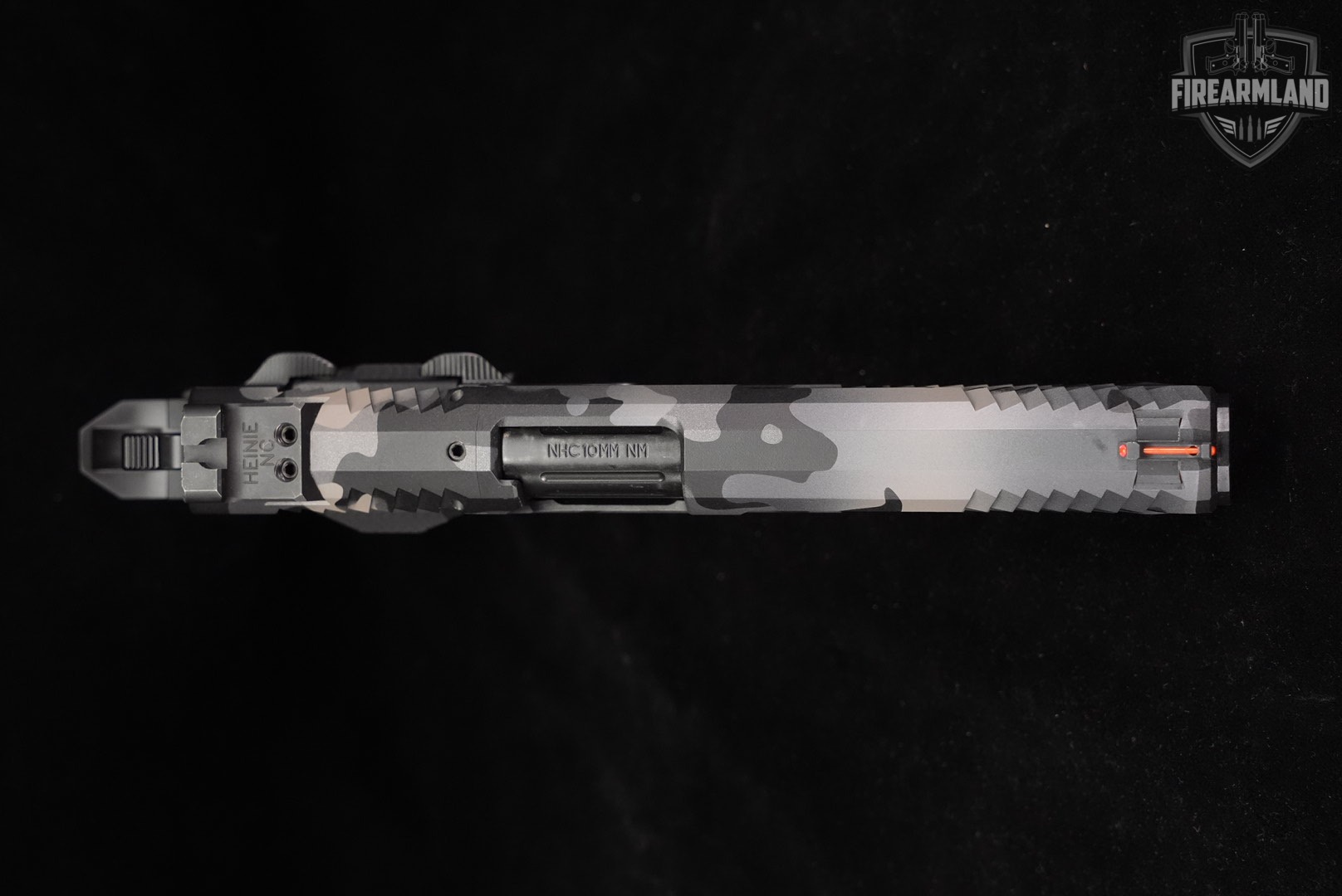 LIKE-NEW NIGHTHAWK Custom Agent 2 IOS 10mm 1911 Grey/Black Camo +TWO MAGS-img-7