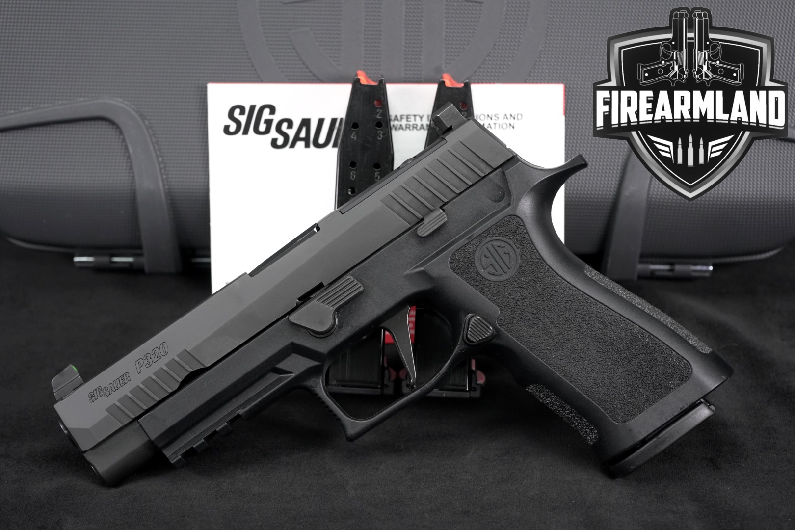 Sig Sauer P320 Pro Full-Size RXP 9mm Luger Black in Very Good Condition Thumbnail