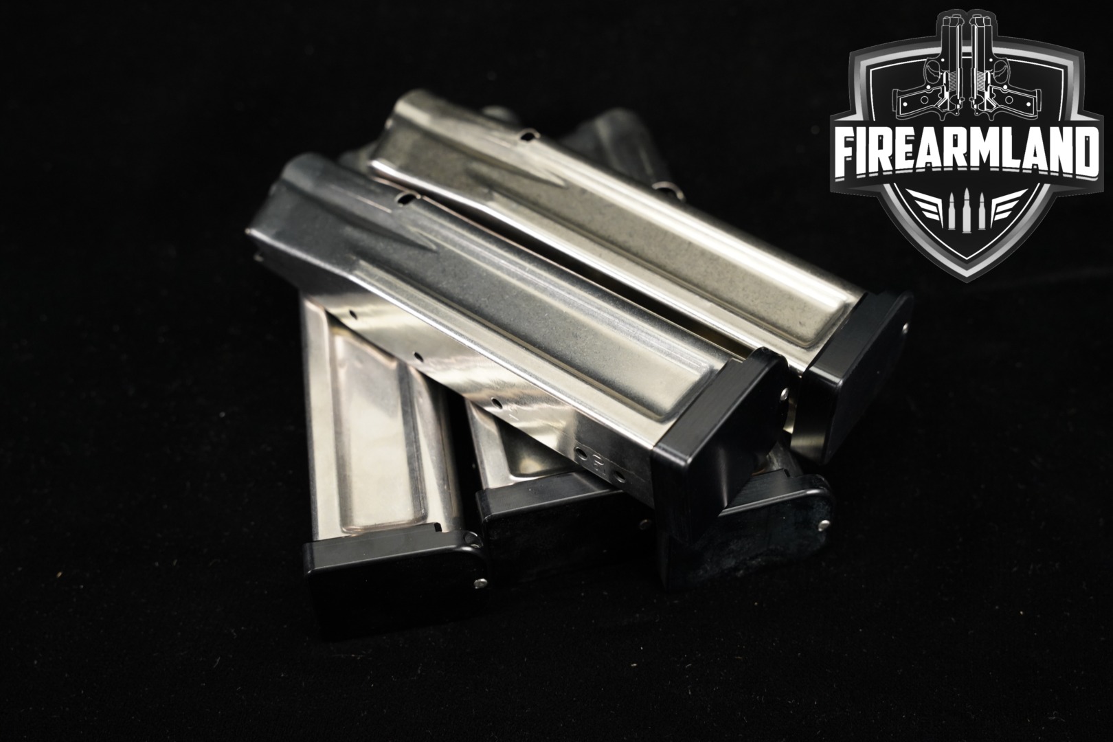Atlas Gunworks FIVE (5) 2011 DS 1911 21 Round 140MM Magazines 9mm Luger in Excellent Condition Thumbnail