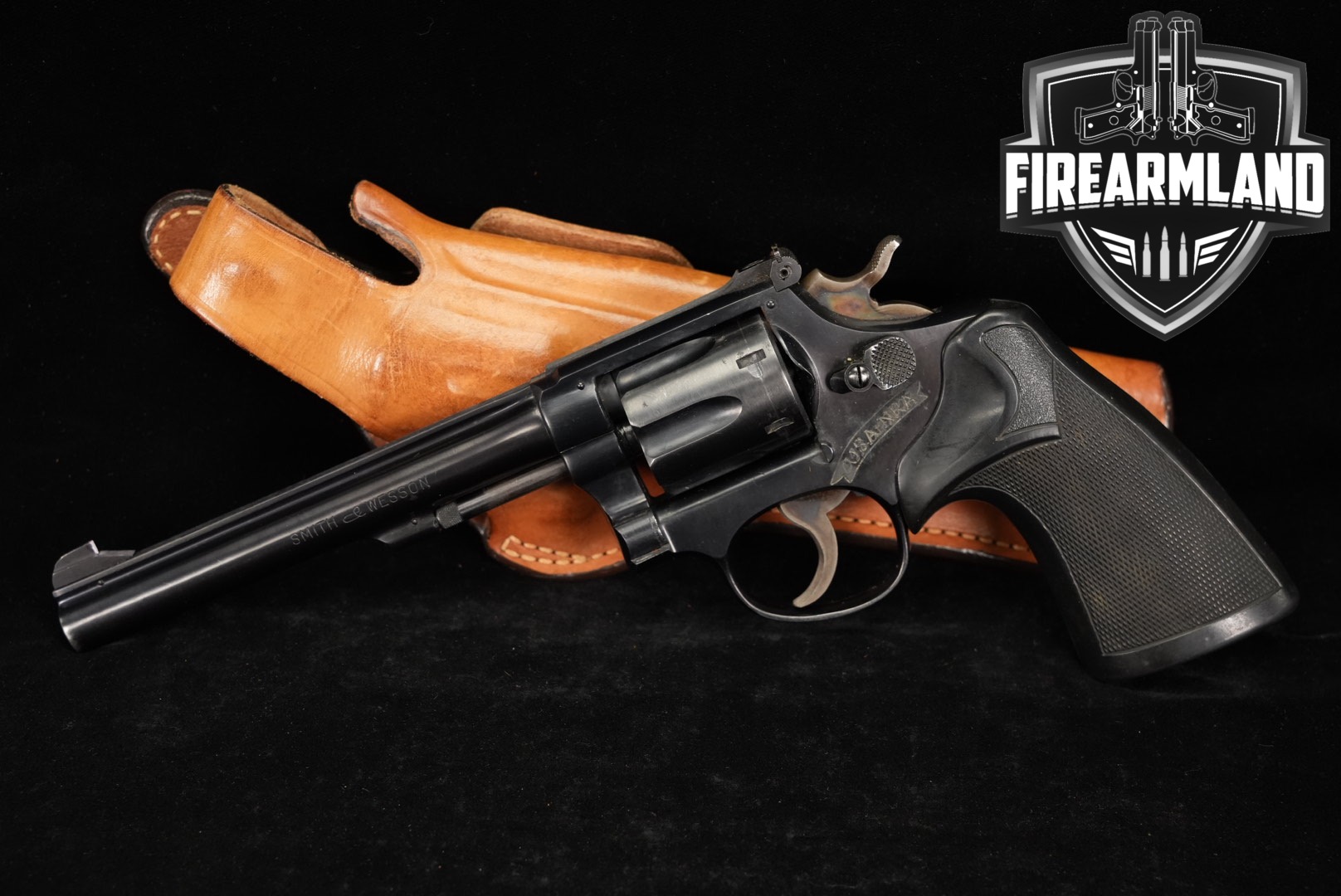 1948 Smith & Wesson K-22 Masterpiece pre-Model 17 S&W 22LR 6" DA/SA K22 NRA-img-0