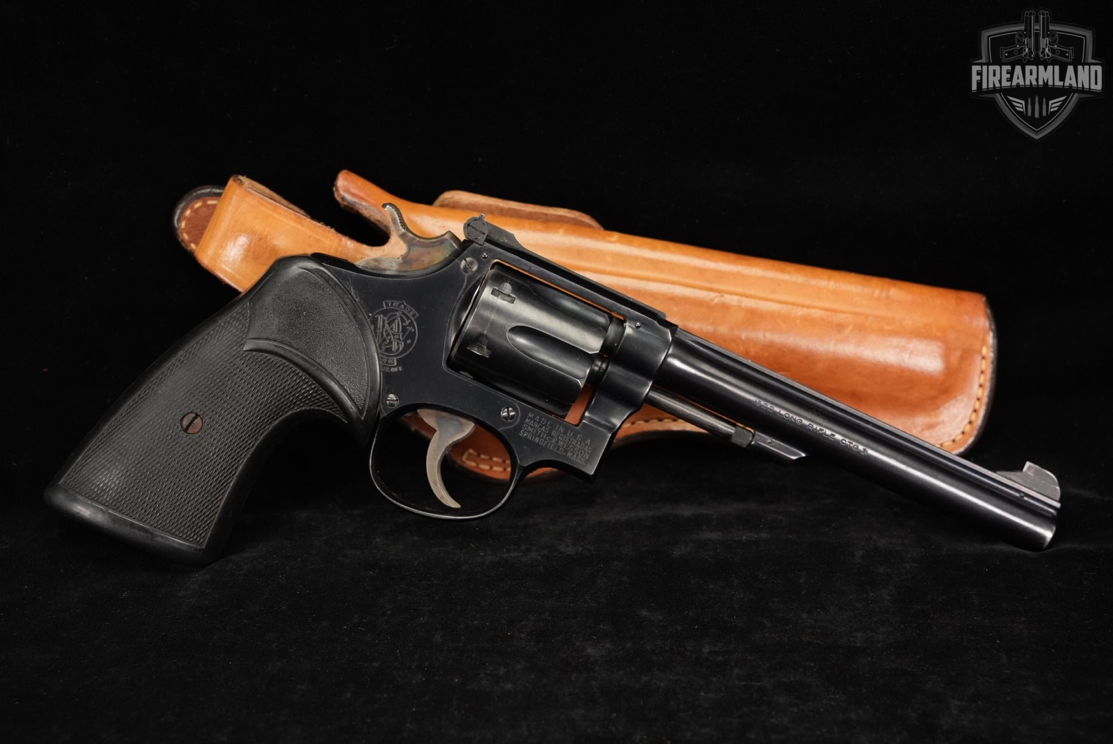 1948 Smith & Wesson K-22 Masterpiece pre-Model 17 S&W 22LR 6" DA/SA K22 NRA-img-2