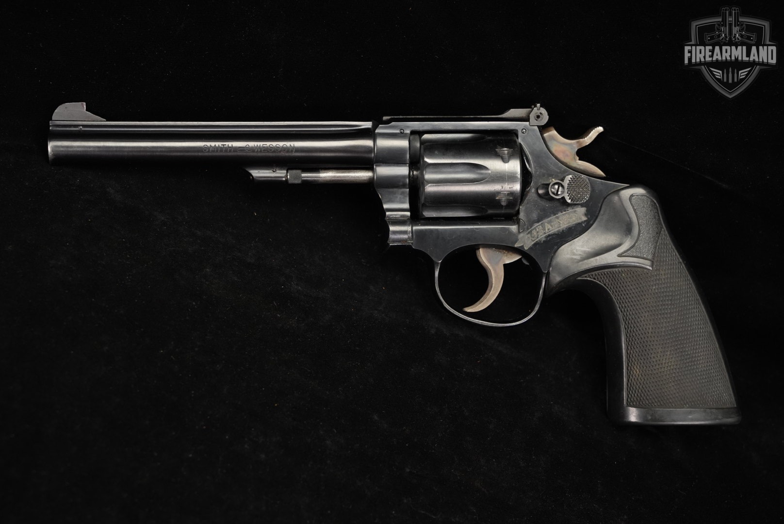 1948 Smith & Wesson K-22 Masterpiece pre-Model 17 S&W 22LR 6" DA/SA K22 NRA-img-3