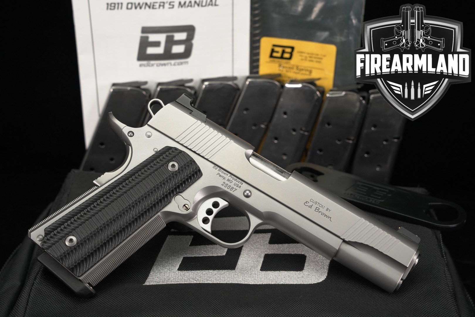 Ed Brown Classic Custom .45 ACP Stainless in Excellent Condition Thumbnail
