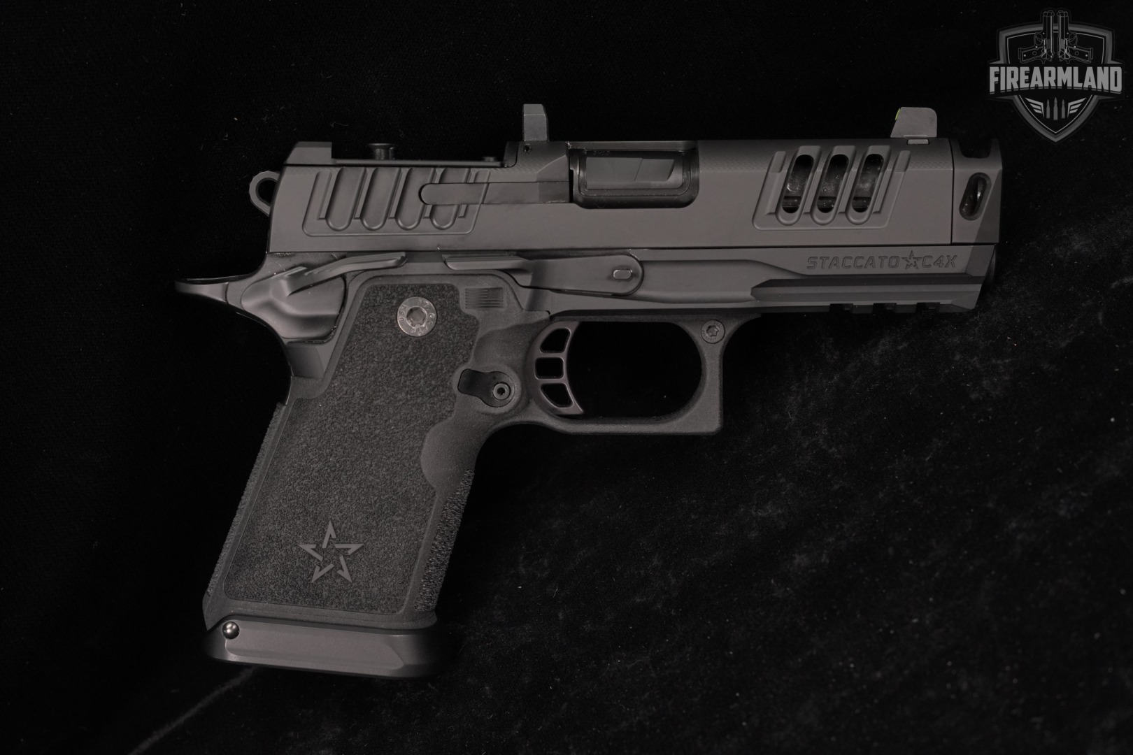 Staccato C4X HD 9mm Optics-Ready 4" STI C-4X 1911 2011 +3 MAGS & ORIG CASE-img-4