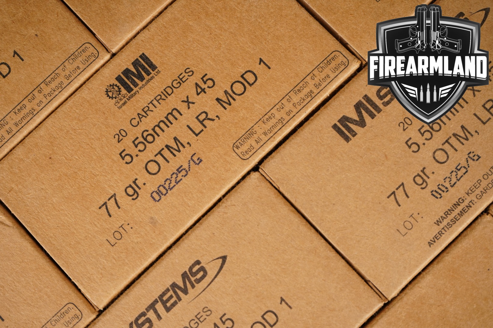 Israeli Military Industries (IMI) 5.56x45mm Ammo 5.56mm NATO in New - Old Stock Condition Thumbnail