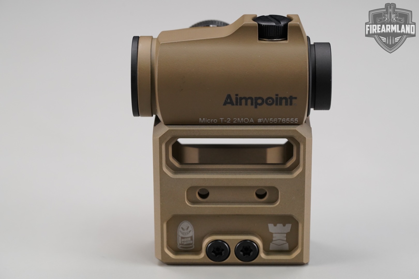 Used Aimpoint Micro T-2 FDE 2 MOA Red Dot Auction | FirearmLand