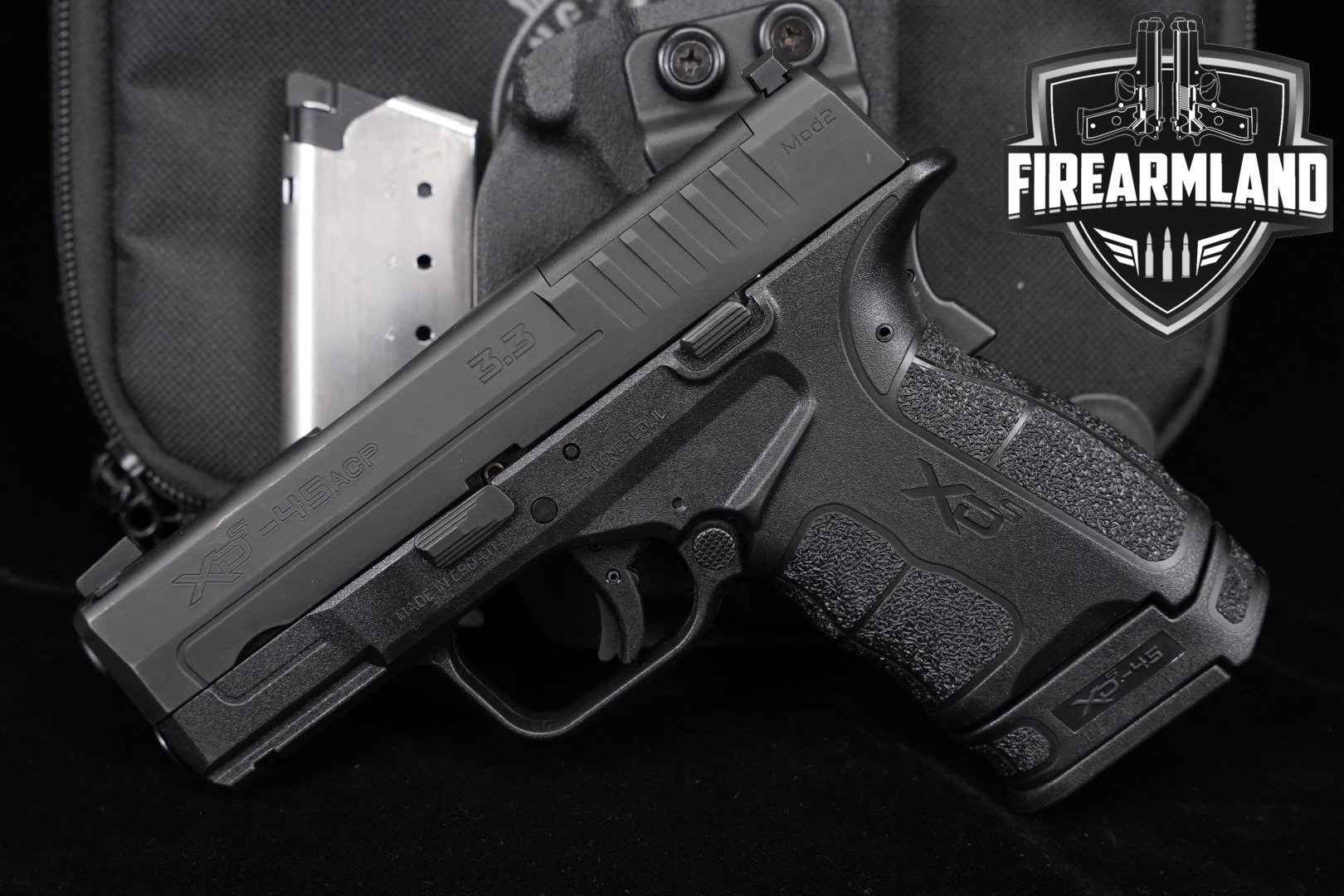 Springfield Armory XD-S Mod.2 .45 ACP Black in Excellent Condition Thumbnail