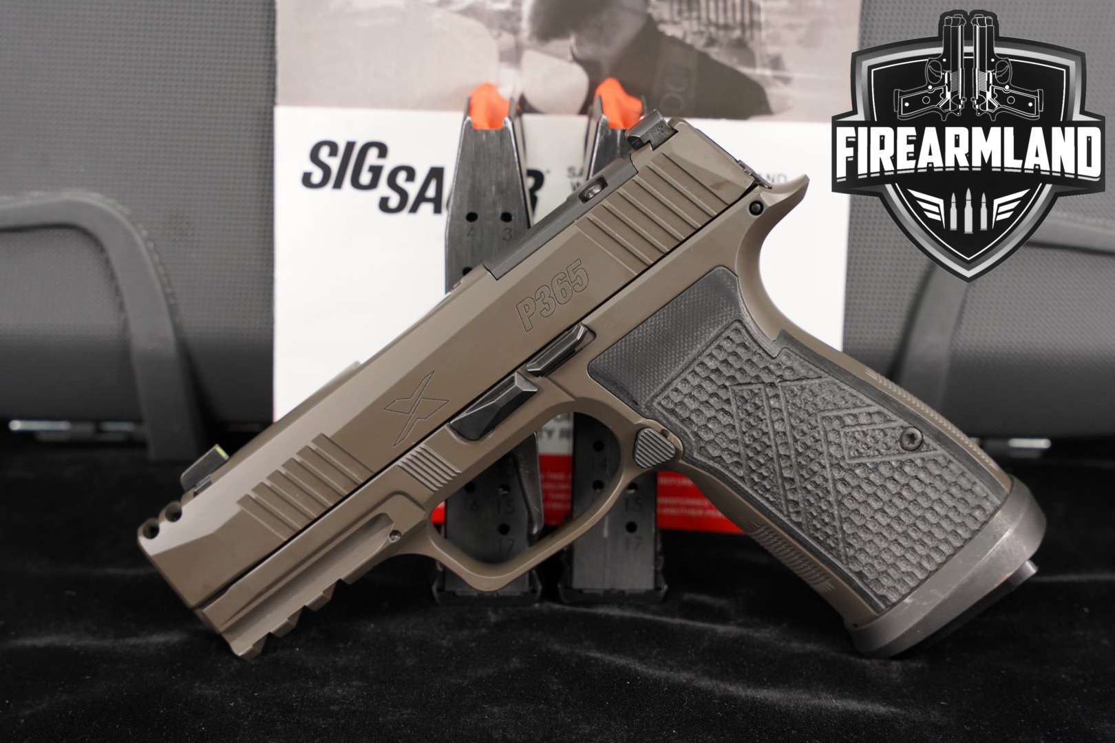 Sig Sauer P365 AXG Legion 9mm Luger Legion Gray in Excellent Condition Thumbnail