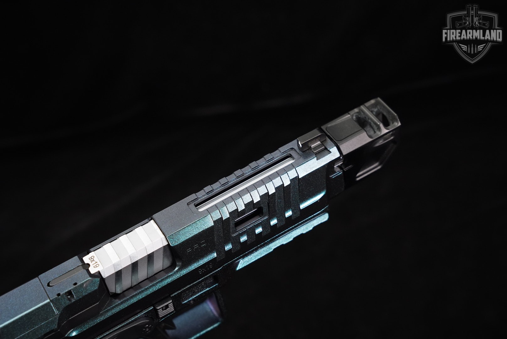 Canik METE SFT Pro Optics-Ready 9mm COMP 5" Metallic Teal/Blue +3 MAGS-img-11