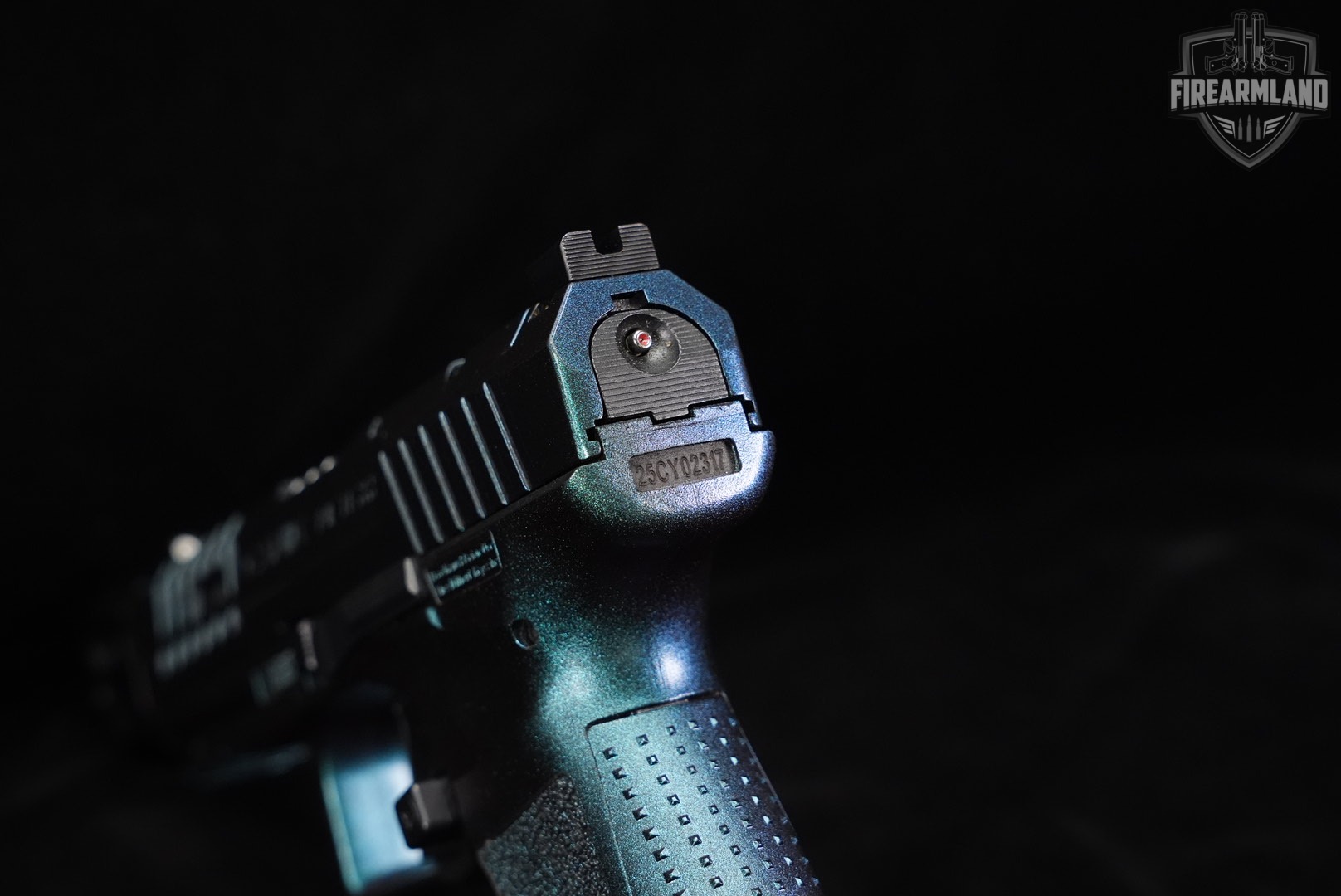 Canik METE SFT Pro Optics-Ready 9mm COMP 5" Metallic Teal/Blue +3 MAGS-img-6