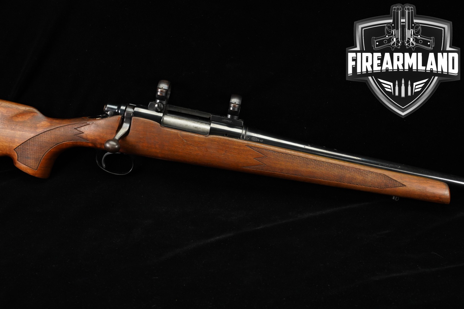 1981 Remington Model 700 ADL 222 Rem 24" Blued & Walnut M700 +SCOPE RINGS-img-0