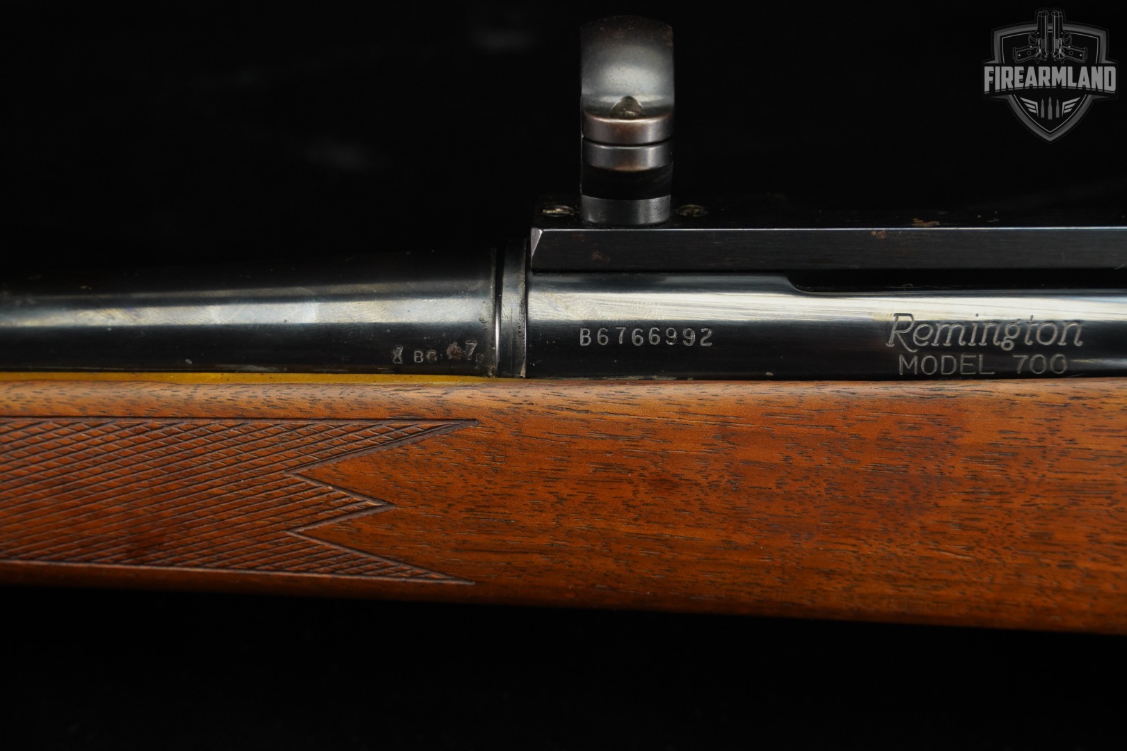 1981 Remington Model 700 ADL 222 Rem 24" Blued & Walnut M700 +SCOPE RINGS-img-18