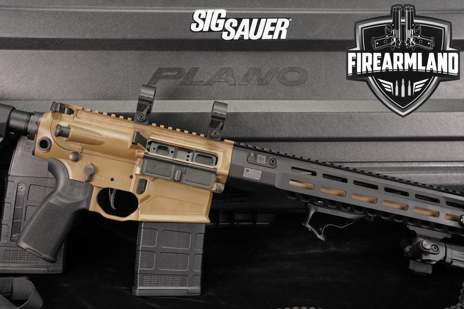 Sig Sauer 716i TREAD Snakebite .308 Win. Two-Tone FDE & Black in Excellent Condition Thumbnail
